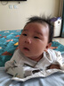 贝瑞加（Babyprints）宝宝连体衣2件装婴儿纯棉衣服长袖哈衣护肚爬服四季内衣 鸟果66 实拍图