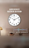 康巴丝（Compas）挂钟客厅钟表 简约石英钟表挂墙时钟 3294A 黑色 实拍图