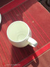 景顺景德镇瓷杯骨瓷简约陶瓷杯子茶杯纯白色水杯定制LOGO牛奶杯咖啡杯 大肚杯（400ml） 实拍图