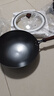 九阳（Joyoung）铁锅精铁健康无涂层真不锈炒锅锤纹物理防粘 免开锅32cm明火专用 实拍图