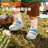 基诺浦 宝宝学步鞋 春秋男女儿童运动透气童鞋 婴儿透气机能鞋GB2230 粉色/幻蓝 19.5 120mm 适合脚长116-124mm 实拍图
