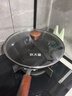 炊大皇铁锅家用无涂层不锈炒锅燃气灶专用炒锅炒菜锅平底锅极铁锅30cm 实拍图