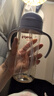 贝亲（Pigeon）自然成长翻盖直饮吸管 大童奶瓶330ml 经典款 18月+  AA278 实拍图