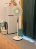美的（Midea）【幸运草安睡1S】一级能效直流变频声控电风扇家用遥控卧室静音落地扇台式桌面抗菌大风力转页扇 实拍图