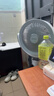 艾美特（AIRMATE）【小暴风PRO】空气循环扇家用大风力摇头电风扇卧室安静轻音小风扇桌面台式节能落地扇电扇 X231 实拍图