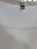 优衣库罗纹亨利领T恤/长袖女装修身短款内搭打底479591 487908 487908/01乳白色 L 实拍图