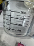 创得牛奶杯 耐热玻璃杯子微波炉加热量杯家用儿童早餐杯 带刻度 500ml 实拍图