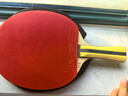 红双喜（DHS）进阶型乒乓球拍四星级横拍H4002反胶单拍附拍包+乒乓球 实拍图