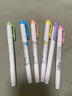 斑马牌 (ZEBRA)【热门商品】双头柔和荧光笔 mildliner系列单色划线记号笔 学生标记笔 WKT7 柠檬黄 实拍图