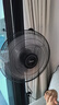 美的（Midea）【金属铝片】工业电风扇/飓风落地扇/空气通风金属扇/牛角扇/立式电风扇/大风力宿舍扇 FES45-20A 实拍图