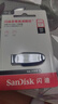 闪迪（SanDisk）128GB USB3.2 U盘 CZ550黑色 读速100MB/s 安全加密 数据恢复 学习办公电脑车载 高速大容量优盘 实拍图