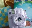 INSTAX富士instax立拍立得 一次成像相机 miniSE（mini7+升级款）蓝色 实拍图