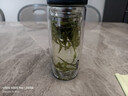 希乐（cille）玻璃杯双层玻璃水杯男士商务带茶隔大茶水分离杯便携创意泡茶杯 蓝色（加厚） 260ml 实拍图