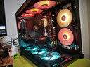 长城（Great Wall）海王星H3黑色海景房电脑机箱（M-ATX主板/无A柱/背插主板/360水冷位/9风扇位/侧板便拆/5090显卡） 实拍图