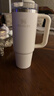 STANLEY巨无霸吸管杯保温保冷大容量杯子车载家居办公礼品伴手礼男女礼物 【热销爆款】米白色-887ml 实拍图