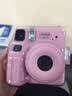 富士（FUJIFILM）【富士旗舰店】 instax mini se 一次成像 立拍立得相机 使用3英寸相纸 粉色单机标配【含相机+手绳+4节电池+保修卡】 官方标配【可代写贺卡】 实拍图