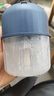绞肉机小型打蒜器家用绞蒜切蒜器多功能辅食料理机电动蒜泥神器蒜蓉机自动切菜机压蒜器 宝蓝色- 0.26L （升级大电机） 实拍图