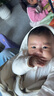 贝瑞加（Babyprints）婴儿连体衣2件装男女宝宝纯棉衣服柔软爬服家居内衣四季哈衣 粉66 实拍图