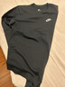 耐克(NIKE)春夏男长袖T恤 纯棉 运动休闲 经典简约 AR5194-010 黑色M 实拍图