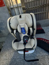 Heekin德国 儿童安全座椅汽车用0-4-12岁婴儿宝宝360度旋转ISOFIX硬接口 时尚灰(ISOFIX+360度旋转) 实拍图