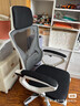 得力（deli）4900S 人体工学靠背办公椅/电脑椅/职员椅 可升降转椅舒棉坐垫 黑 实拍图