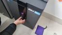 虎牌保险柜家用办公指纹密码WiFi全钢可入墙保险箱 60维克灰 卓尚/触屏密码+指纹+京东小家App智控WiFi 实拍图