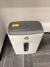 惠普4级高保密迷你办公家用商务小型低噪音碎纸机粉碎机 单次6张连碎5分钟15L可带钉碎卡  W1505CC 实拍图