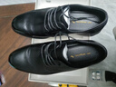红蜻蜓男鞋系带商务鞋新款英伦男士皮鞋正装鞋男帮牛皮德比鞋WTA43334 黑色升级版 42 实拍图