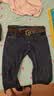 马登工装美式重磅赤耳丹宁牛仔裤男马毛皮牌巴黎扣原牛直筒休闲长裤子 靛蓝 【男士牛仔裤/517西部原牛色/原浆工装裤男款】 33 实拍图