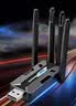 纽曼（Newmine）四天线AX910升级wifi6免驱版USB无线网卡 台式电脑WiFi接收器 5G双频 台式机笔记本通用WiFi发射器 实拍图