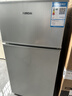 HYUNDAI（韩国现代）小冰箱迷你小型家用冷藏冷冻宿舍出租房办公室双开门二门电冰箱节能省电 80L银【租房神器+高性价比】 实拍图
