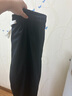 NASA GISS休闲裤男宽松直筒阔腿裤潮流长裤子 黑色直筒常规 (175/80A)L 实拍图