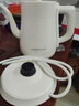 金灶（KAMJOVE） 茶艺专用泡茶烧水壶优雅长嘴电热水壶随手泡开水壶自动断电热水壶煮水壶家用1L 1L T-93（象牙白色） 实拍图