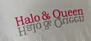 Halo Queen短袖T恤女纯色字母印花T恤夏季休闲宽松舒适上衣H143T1590 实拍图