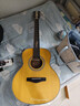BROOK 布洛克v12吉他单板民谣吉他面单木吉他初学者乐器 36英寸复古色圆角V12G-SQM 实拍图