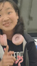 纽曼TB106耳机头戴式蓝牙耳机真无线耳机高音质音乐学生电脑网课游戏运动超长续航隔音折叠包耳式 粉色 实拍图