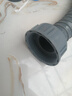 洗菜盆下水管配件水槽洗碗池通用下水器软套装道厨房下水管排水管 【加厚防烫】0.8米长直管 实拍图
