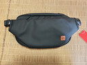京东京造 探索者斜挎包男女胸包腰包大容量单肩背包休闲运动手机 黑色 实拍图