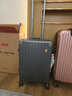 京东京造无界铝框20英寸大容量行李箱男女 登机皮箱明日达旅行 石墨灰 实拍图
