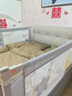 M-CASTLE床围栏婴儿童床上挡板宝宝床边防摔床护栏三面拼接防夹防掉床围挡 银河灰 单面装 2.0米 实拍图