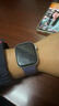 Apple/苹果 Watch S11 智能手表GPS款46毫米银色铝金属表壳雾紫色运动型表带M/L MEVX4CH/B 实拍图