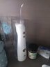 博皓（prooral）冲牙器5025Plus手持立式洗牙器带数显水牙线成人洁牙器牙结石清理神器 象牙白270ml【生日礼物】 实拍图