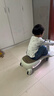 世纪宝贝（babyhood）皇室扭扭车 婴儿童车摇摇车防侧翻音乐款宝宝礼物 卡其色 实拍图