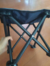 椅子板凳小椅子户外钓椅马扎钓鱼便捷多功能超轻四角凳子马扎 枫叶蓝色【ABC增加承重】 实拍图