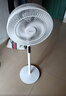 美的（Midea）【飓风节能】七叶柔风立式电风扇/家用轻音落地扇/台式小型风扇/大风力遥控定时摇头风扇 SAH35BSJ 实拍图