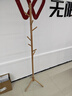 稳纳 衣帽架 衣架落地 实木挂衣架 阳台卧室衣服架  原木色三脚款3176 实拍图