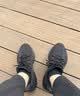 阿迪达斯YEEZY350黑玛瑙椰子透气青少年学生运动休闲鞋 36 实拍图