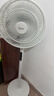 美的（Midea）【闪拆系列】一键闪电拆装直流变频家用语音电风扇一级能效轻音落地扇大风力卧室立式电扇SDJ30BC 实拍图
