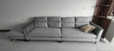 全友家居 北欧四人位沙发直排简约布艺沙发脚凳一字型沙发客厅小户型 实拍图