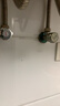 全铜加厚角阀冷热水阀门开关4分一进二出马桶热水器通用三角阀 全铜加厚（冷热水）【两只】 实拍图